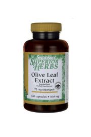 Swanson Olive Leaf Extract 500 mg Suplement diety 120 kaps.