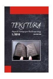 ePrasa Tekstura. Rocznik filologiczno-kulturoznawczy t.1/2010