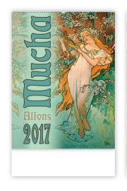 Kalendarz 2017 Artystyczny. Alfons Mucha