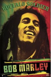 Bob Marley Buffalo Soldier - plakat