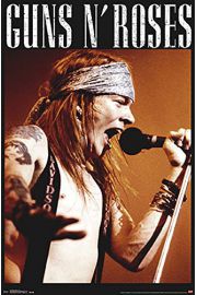 Guns N' Roses Axl Rose - plakat