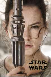 Star Wars Gwiezdne Wojny Przebudzenie Mocy Rey - plakat