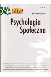 ePrasa Psychologia Spoeczna nr 3 (22) 2012