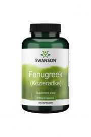 Swanson Fenugreek (Kozieradka) 610 mg - suplement diety 90 kaps.