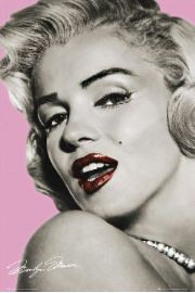 Marilyn Monroe Rowe Usta - plakat