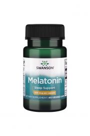 Swanson Melatonina 500mcg Suplement diety 60 kaps.