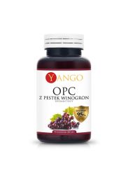 Yango OPC 95% ekstrakt z pestek winogron Suplement diety 90 kaps.