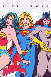 DC Comics Girl Power - plakat 61x91,5 cm