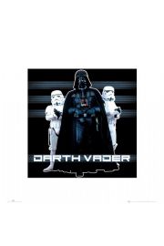 Gwiezdne Wojny Star Wars Vader i Szturmowcy - plakat premium 40x40 cm