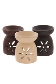 Duy Ceramiczny kominek do aromaterapii - Kwiaty