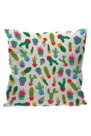 Poduszka z kaktusem