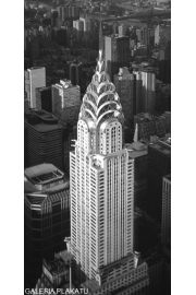 Nowy Jork Chrysler Building - plakat premium 50x100 cm