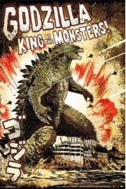 Godzilla King of the Monsters - plakat