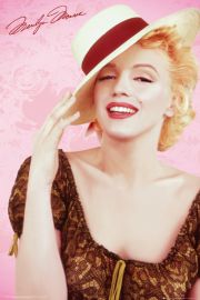 Marilyn Monroe - Kapelusz - plakat