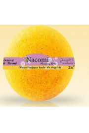 Nacomi Fizzing Bath Bomb kula do kpieli Orange-Vanilla Ice Cream 130 g