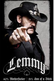 Lemmy 49% Mofo - Motorhead - plakat 61x91,5 cm