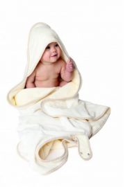 Baby rcznik fartuch gingham - limited edition organic