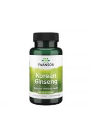 Swanson Ginseng Korean (e-sze koreaski) 500mg Suplement diety 100 kaps.