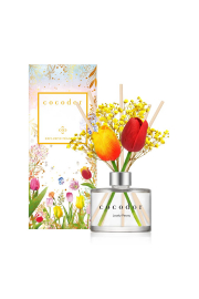 Cocodor Dyfuzor zapachowy z patyczkami i prawdziwymi kwiatami Flower Tulip Lovely Peony PDI30416 120 ml