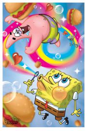 SpongeBob Tcza - plakat