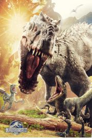 Jurassic World Jurajski Park Atak - plakat 61x91,5 cm
