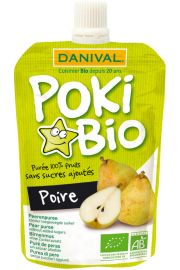 Danival Poki - przecier gruszkowy bez dodatku cukrw 90 g Bio