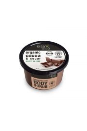 Organic Shop Organic Cocoa & Sugar Body Scrub peeling do ciaa o zapachu belgijskiej czekolady 250 ml