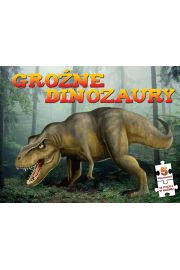 Ksika Puzzle. Grone dinozaury