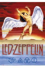 Led Zeppelin Swan Song - plakat 61x91,5 cm