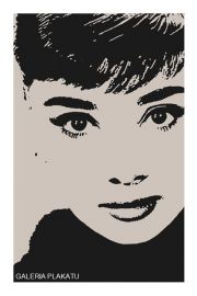 Audrey Hepburn Rysunek - plakat