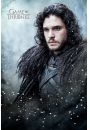 Gra o Tron Jon Snow - plakat 61x91,5 cm