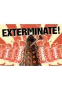 Doctor Who Daleks Exterminate - plakat
