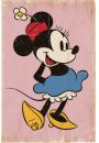 Myszka Miki Minnie Mouse Retro - plakat