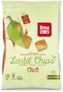 Lima Chipsy z soczewicy z chili 90 g bio