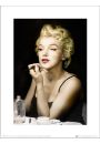Marilyn Monroe Lipstick - plakat premium 30x40 cm