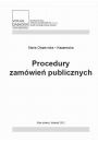 eBook Procedury zamwie publicznych pdf