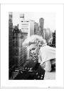 Marilyn Monroe Balcony - art print