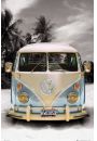 Californian Volkswagen Camper - plakat