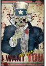 Zombie Wujek Sam - plakat 61x91,5 cm