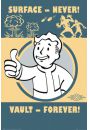 Fallout 4 Vault Forever - plakat 61x91,5 cm