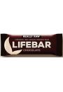 Lifefood Baton daktylowo-orzechowy z czekolad raw bezglutenowy 47 g Bio