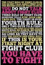 Fight Club Zasady - plakat 61x91,5 cm