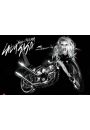 Lady Gaga Harley Davidson - plakat 91,5x61 cm