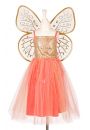 Souza! Kostium sukienka i skrzyda motyla wrka Joanna 8-10 lat
