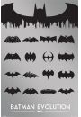 Batman Ewolucja Logo - plakat