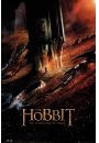 The Hobbit Pustkowie Smauga Smok - plakat