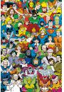 DC Comics Bohaterowie Retro - plakat