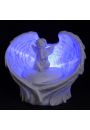 Skrzyda anioa z figurk anioka - podwietlanie LED