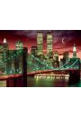 Nowy Jork Most w kolorze plakat 3D 67x47 cm