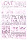 Love - Prawdziwa Mio - plakat motywacyjny 61x91,5 cm